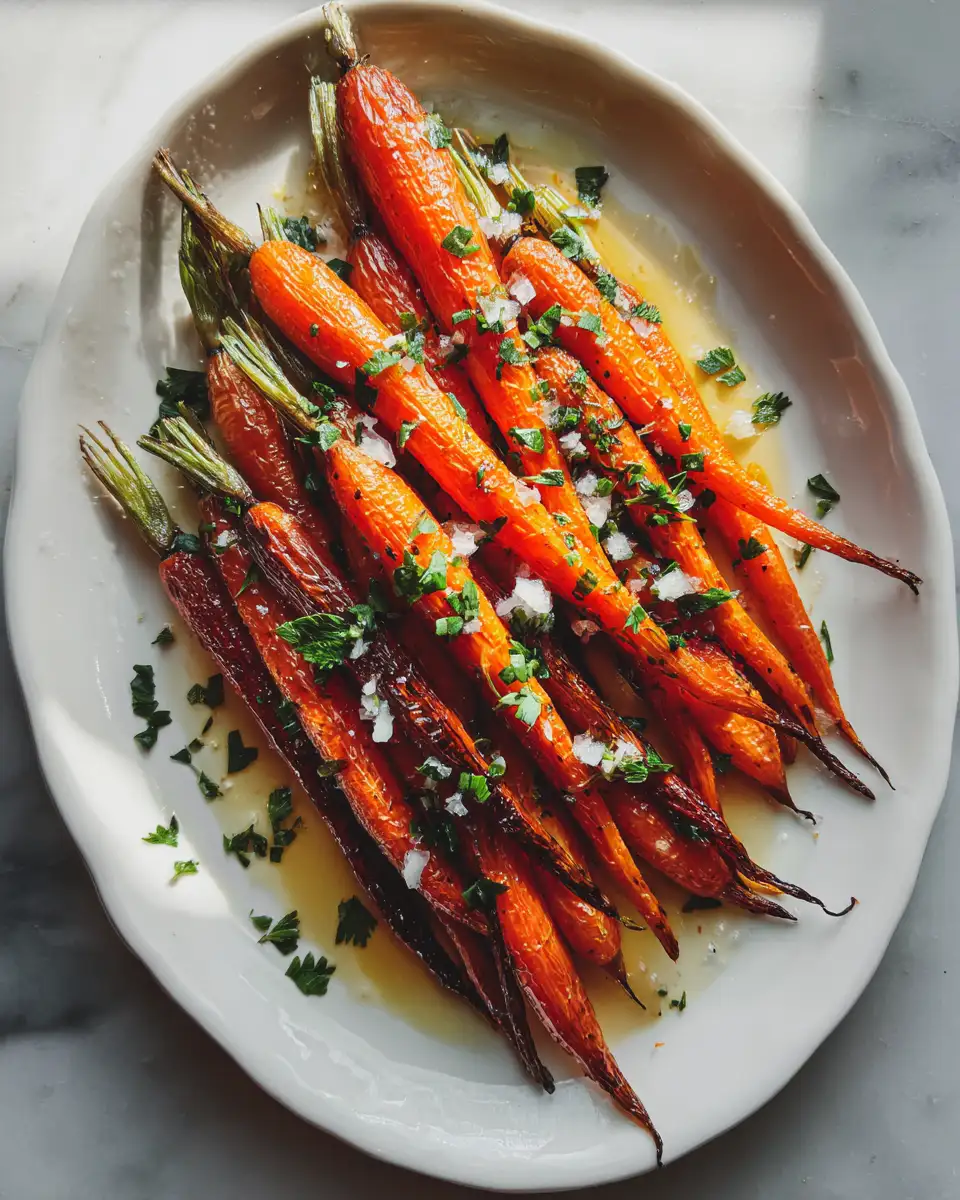 Final dish - Sweet and Savory Delight Honey Roasted Carrots You Have to Try