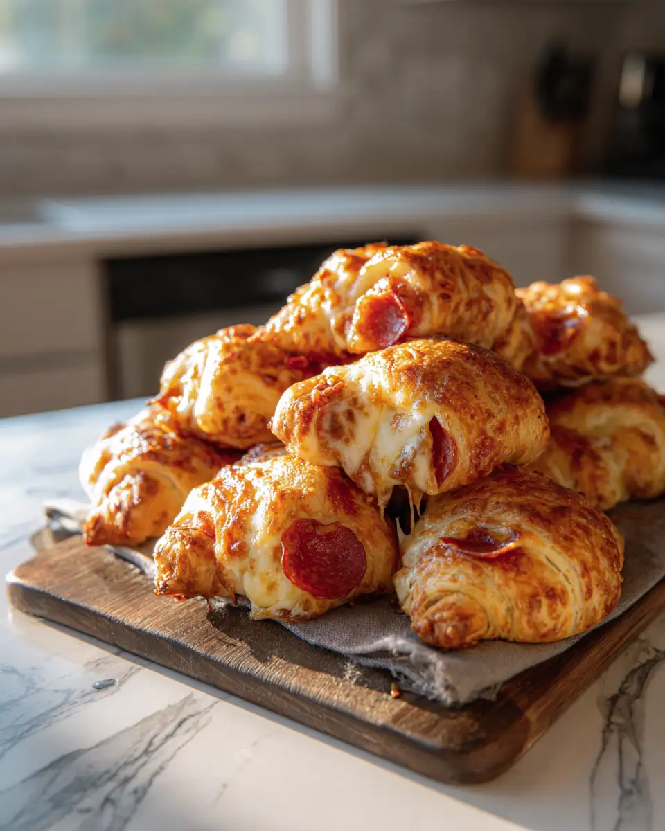 Irresistible Mozzarella Pepperoni Croissant Rolls You Need to Try - Featured Image