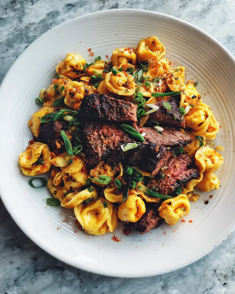 One-Pan Cowboy Butter Tortellini Steak Bites Recipe You Need to Try - Featured Image