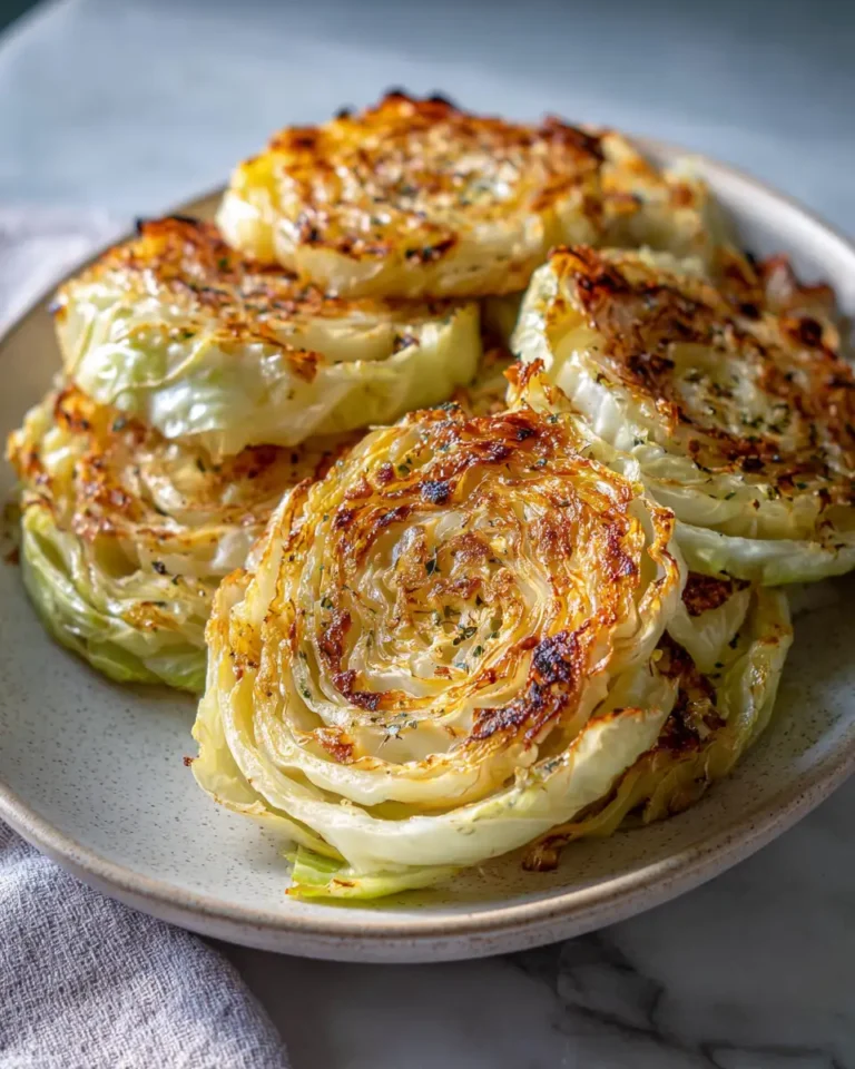 Irresistible Oven Roasted Garlic Cabbage Steaks You Have to Try - Featured Image