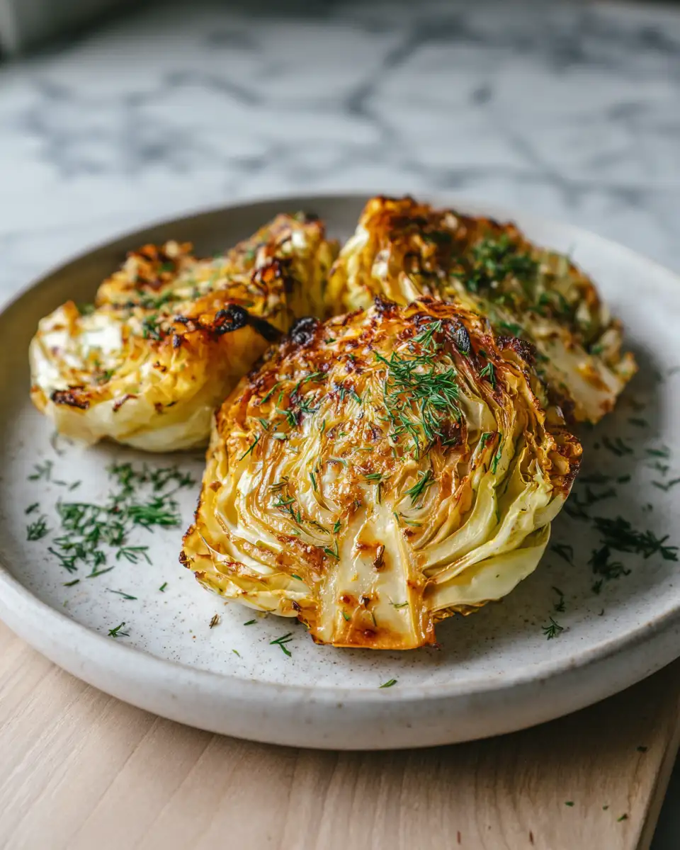 Irresistible Oven Roasted Garlic Cabbage Steaks You Have to Try 7 Final dish - Irresistible Oven Roasted Garlic Cabbage Steaks You Have to Try