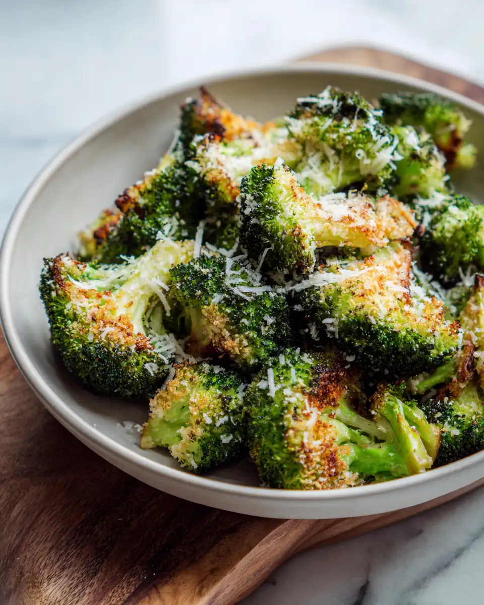 Crispy Parmesan Roasted Broccoli You’ll Want to Eat Every Day - Featured Image