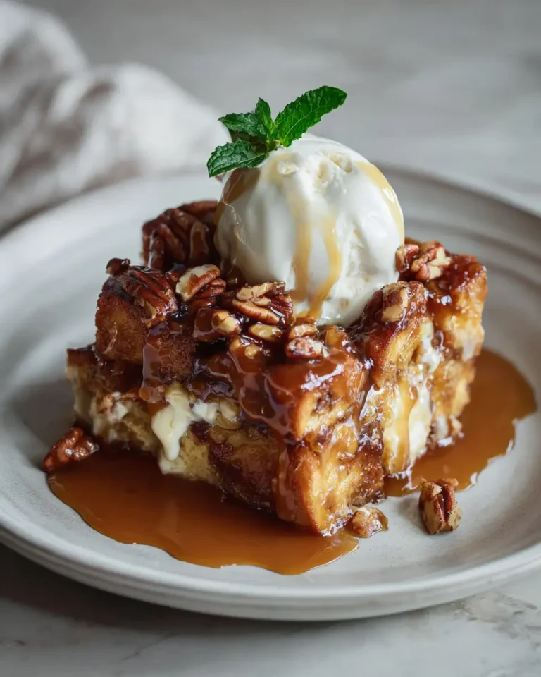 Irresistible Pecan Caramel Bread Pudding Recipe You Need to Try - Featured Image