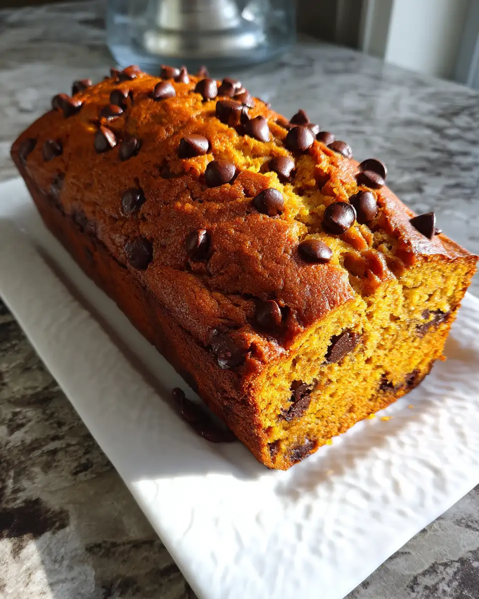 Irresistible Pumpkin Chocolate Chip Bread Recipe You Need to Try 5 Final dish - Irresistible Pumpkin Chocolate Chip Bread Recipe You Need to Try