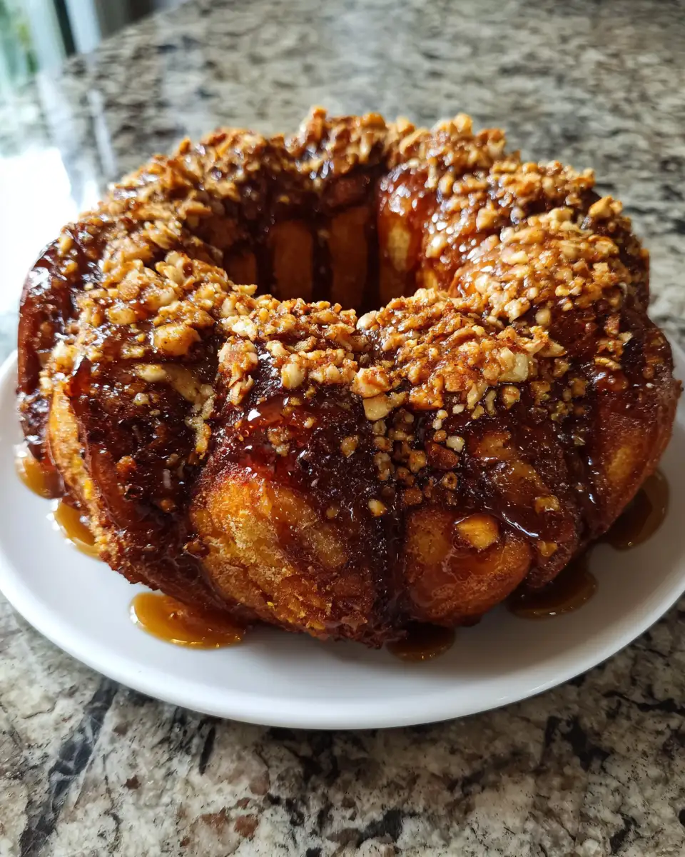 Final dish - Irresistible Pumpkin Cinnamon Monkey Bread Recipe for Fall Favorites