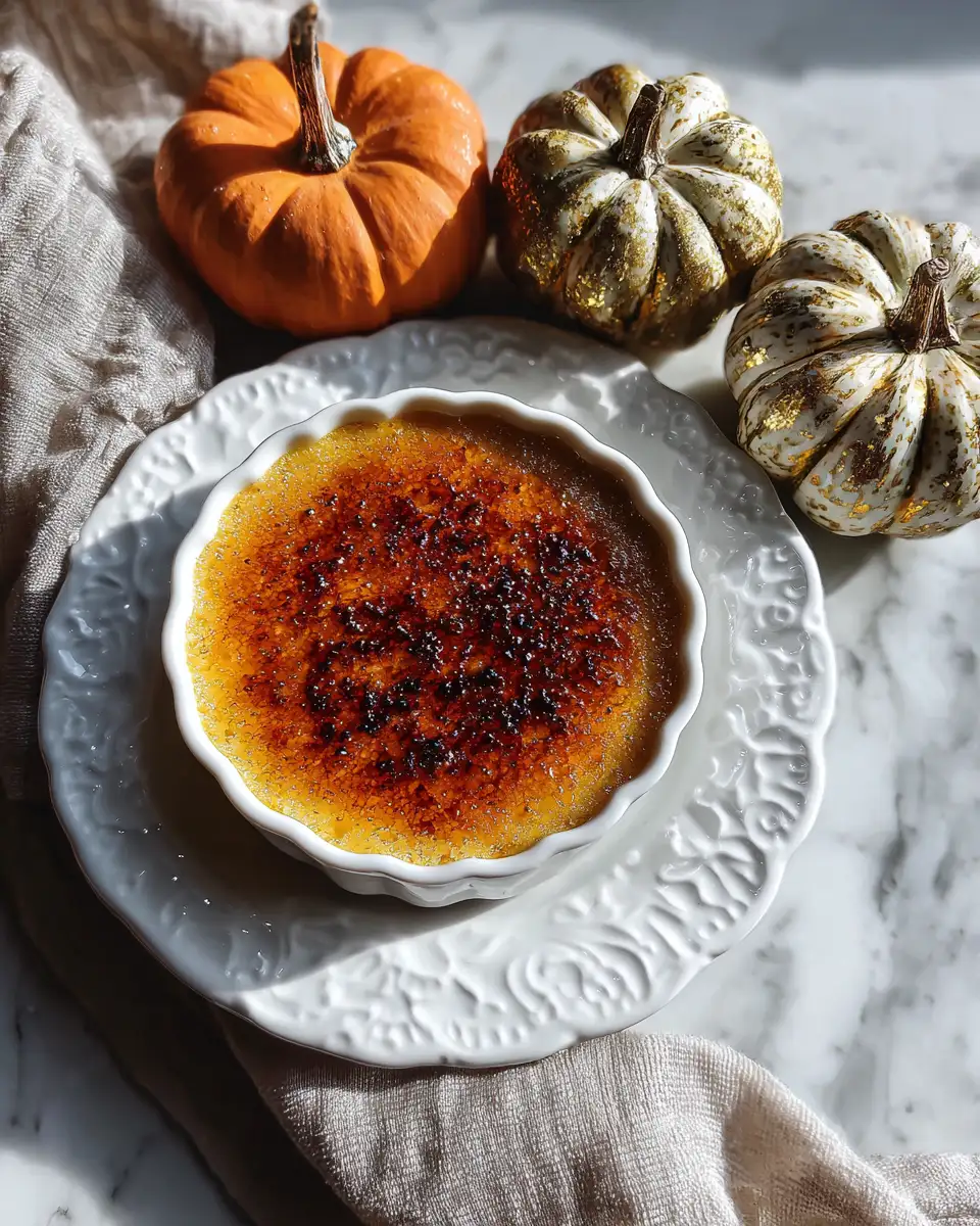 Decadent Pumpkin Crème Brûlée Recipe to Warm Your Fall Nights - Featured Image