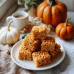Irresistible Pumpkin Rice Krispie Treats Perfect for Fall Snacking - Featured Image