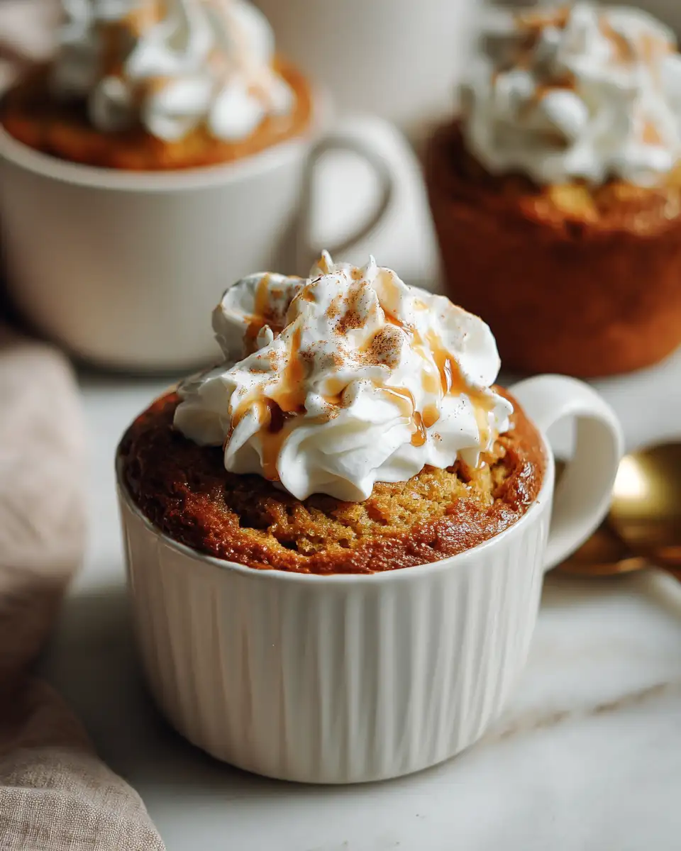 Irresistible Pumpkin Spice Mug Cake Recipe You Can Whip Up in Minutes - Featured Image