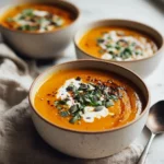 Creamy Comfort in a Bowl Roasted Butternut Squash Soup Recipe - Featured Image