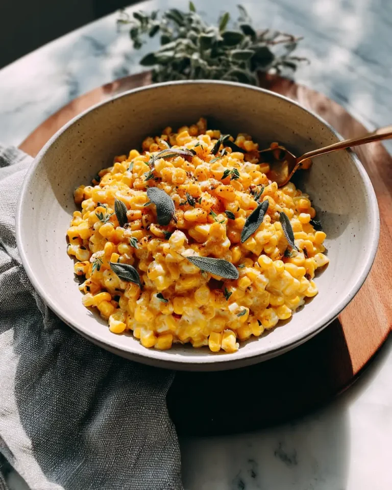 Irresistible Roasted Garlic Creamed Corn Recipe You Need to Try - Featured Image