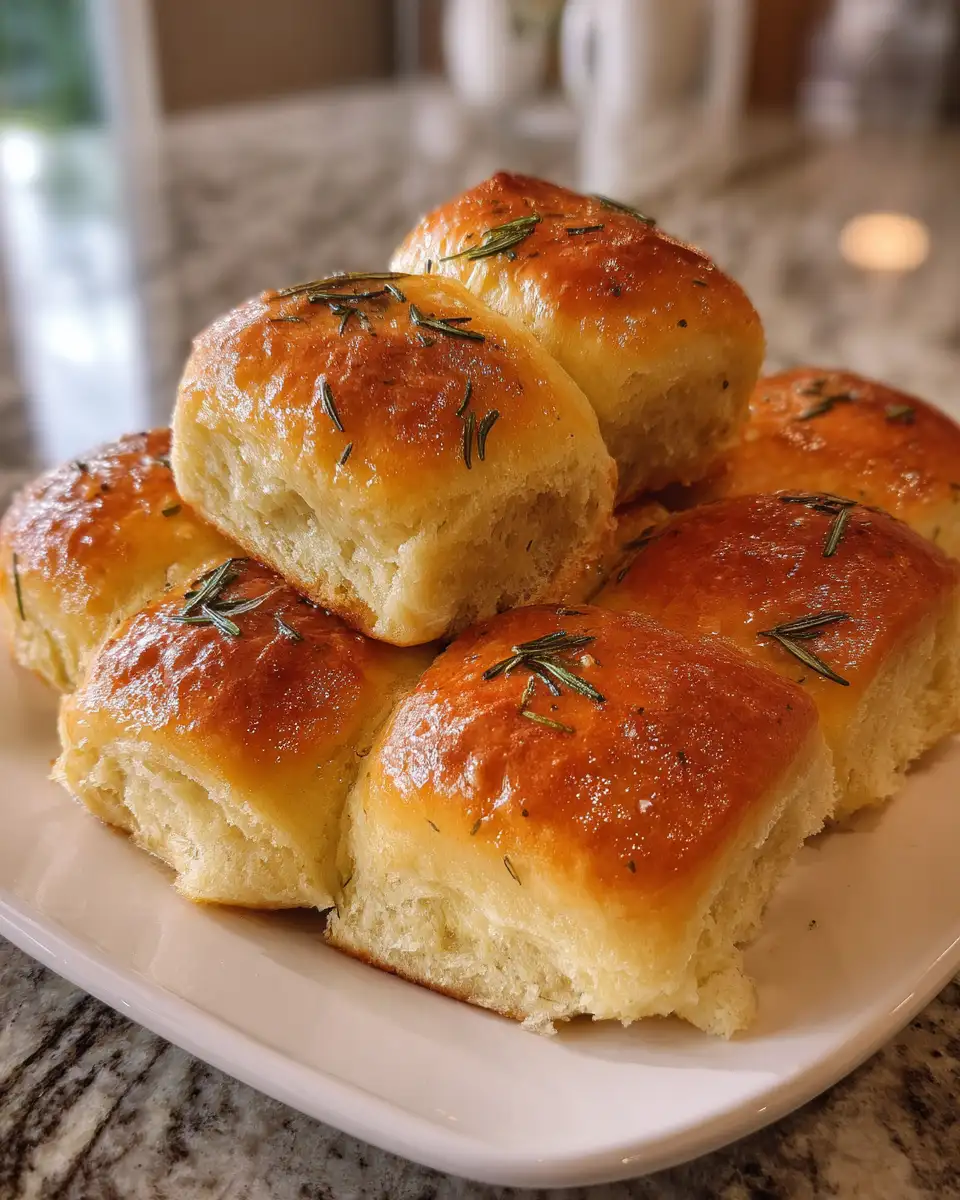 Fluffy Rosemary Dinner Rolls That Will Elevate Your Meal - Featured Image