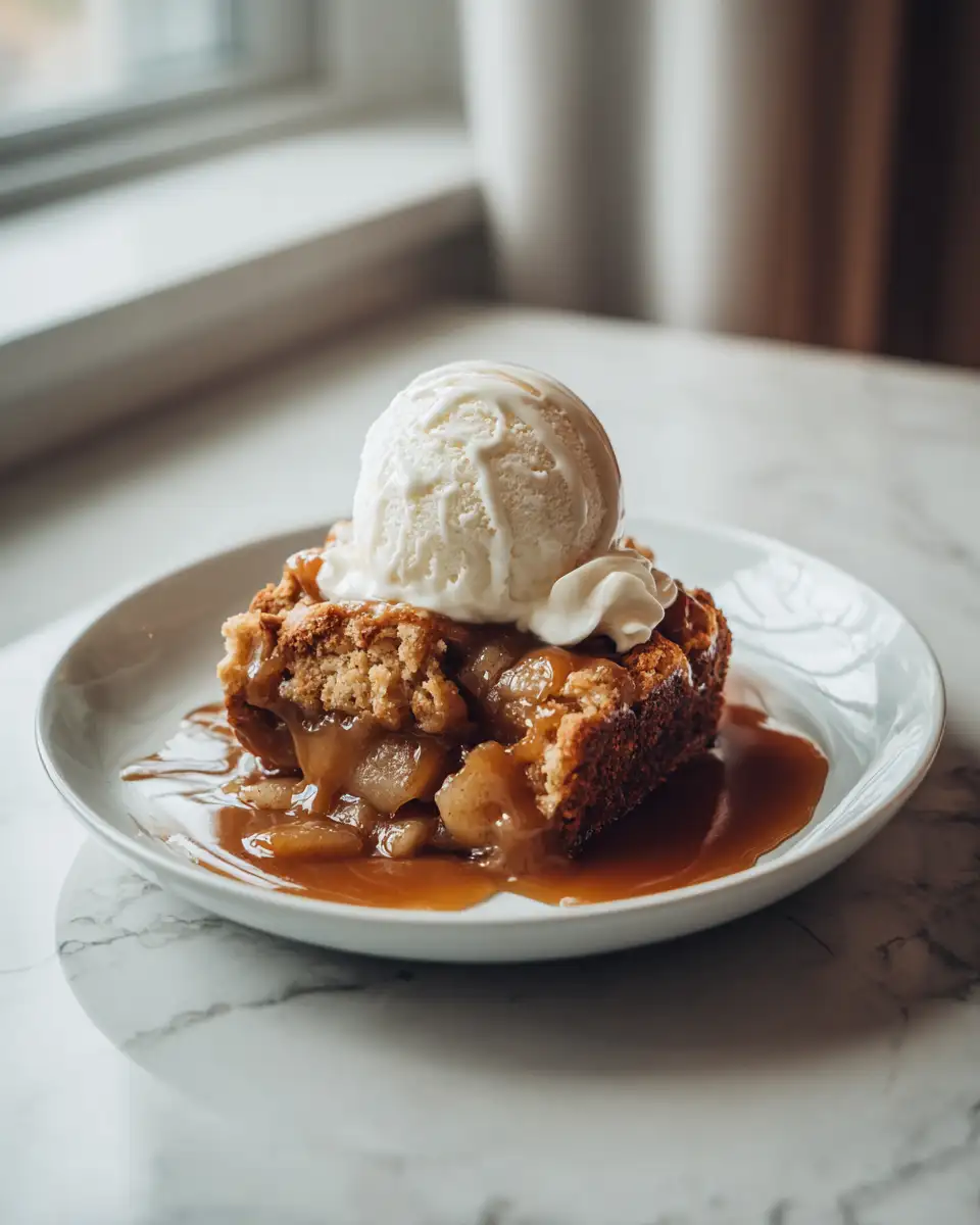 Irresistible Salted Caramel Apple Cobbler Recipe You Need to Try - Featured Image