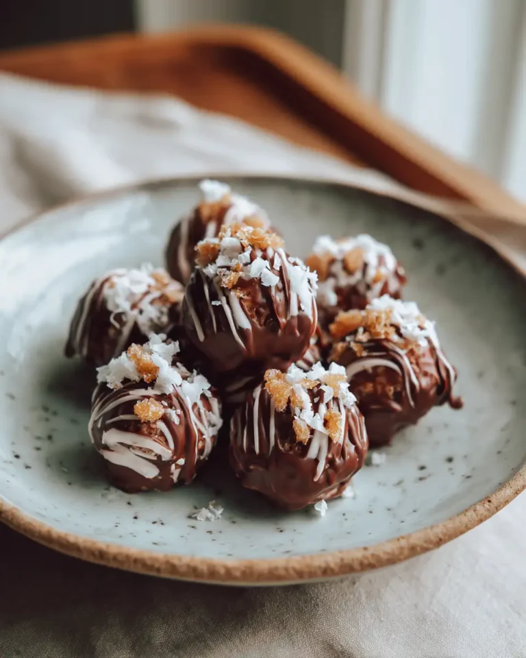 Decadent Samoa Truffles A Sweet Escape to Coconut and Chocolate Bliss - Featured Image