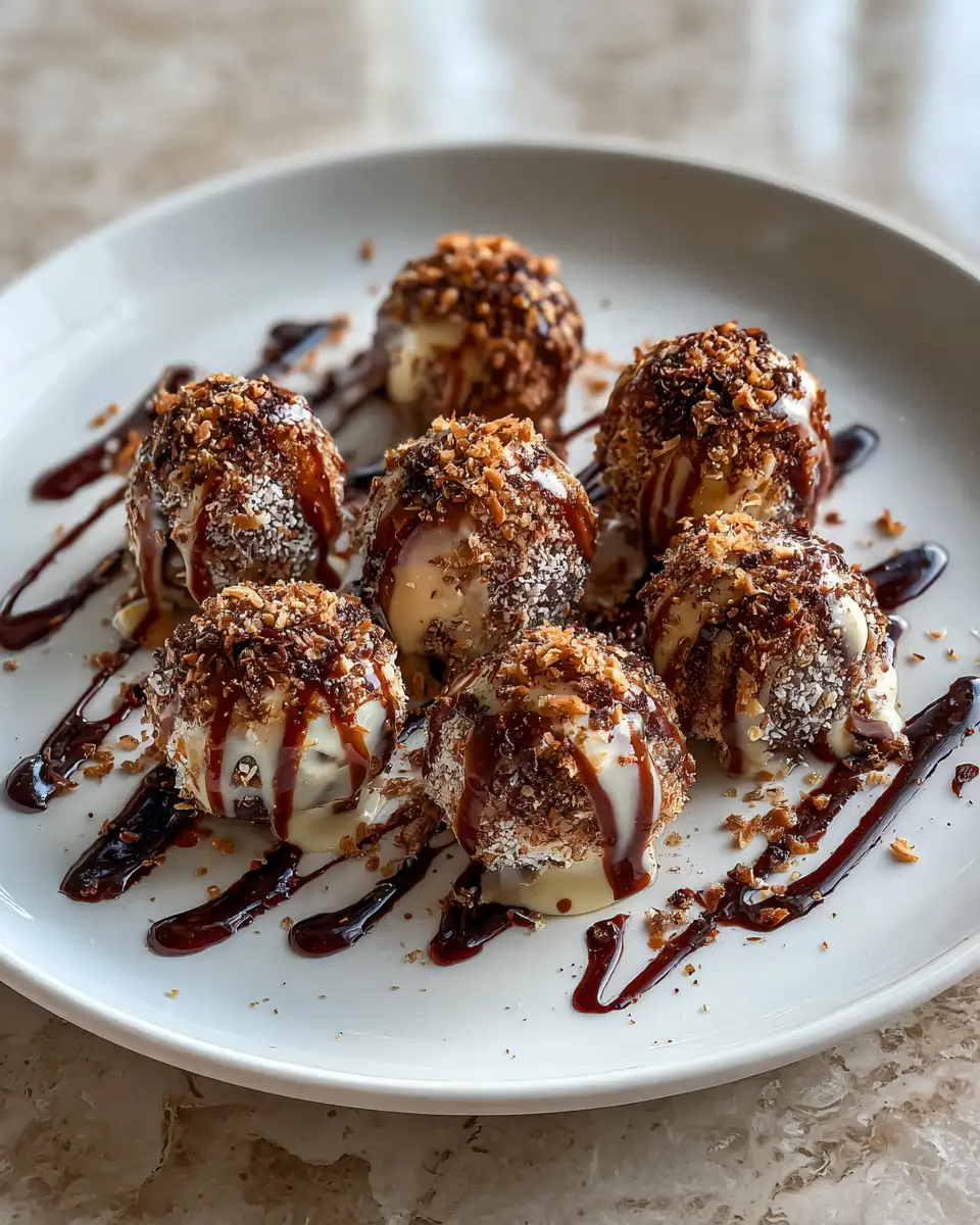 Final dish - Decadent Samoa Truffles A Sweet Escape to Coconut and Chocolate Bliss