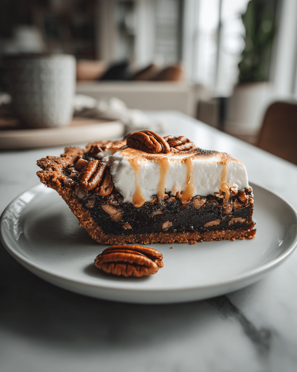 Indulge in the Ultimate S’mores Pecan Pie Delight - Featured Image