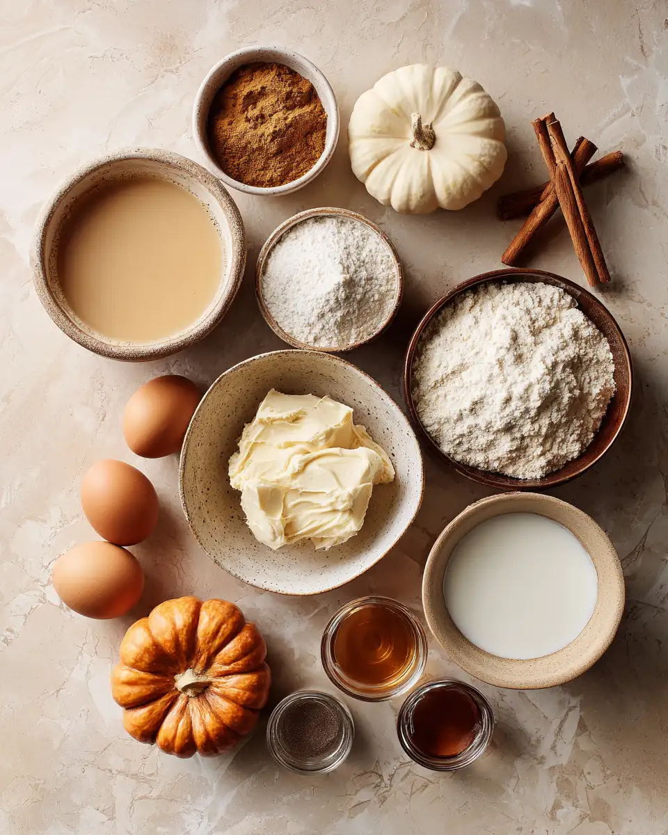 Ingredients for Irresistibly Soft Maple Cookies with Decadent Brown Butter Icing
