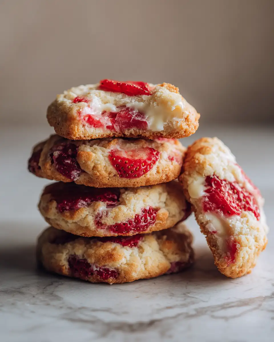 Irresistible Strawberry Cheesecake Cookies You Have to Try - Featured Image