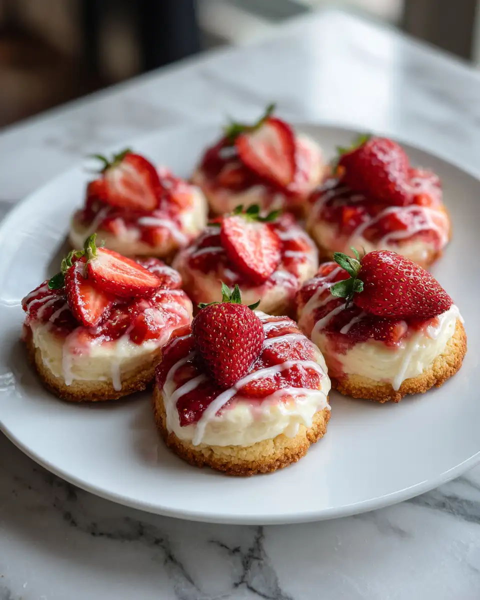 Final dish - Irresistible Strawberry Cheesecake Cookies You Have to Try