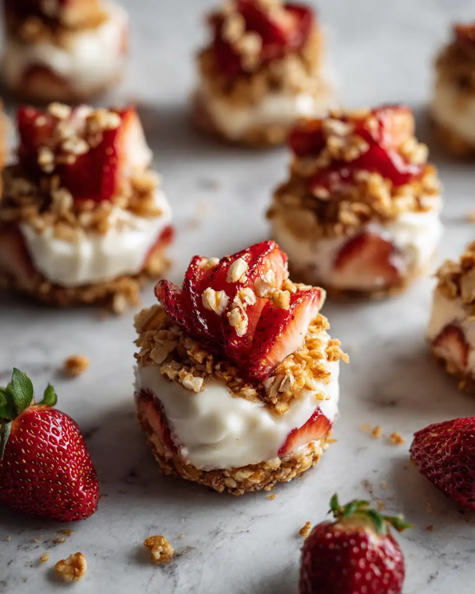 Irresistible Strawberry Cheesecake Crunch Bites Recipe You Need to Try - Featured Image