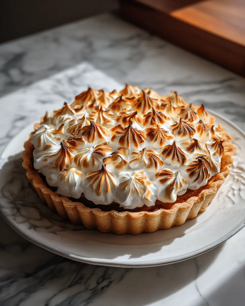 Final dish - Irresistible Toasted Marshmallow Pumpkin Pie Recipe You Have to Try