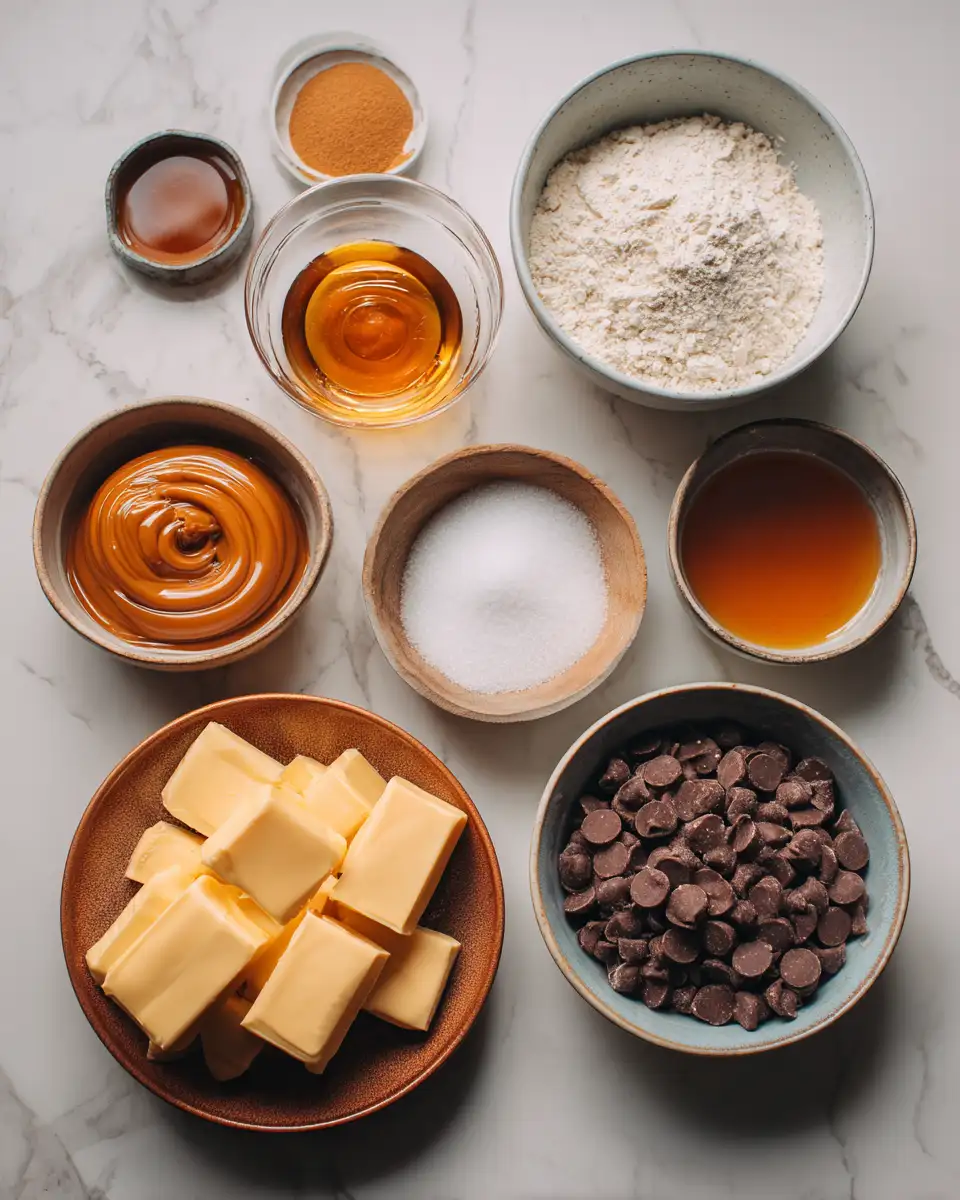 Ingredients for Ultimate Twix-Style Cookies That Will Satisfy Every Sweet Tooth