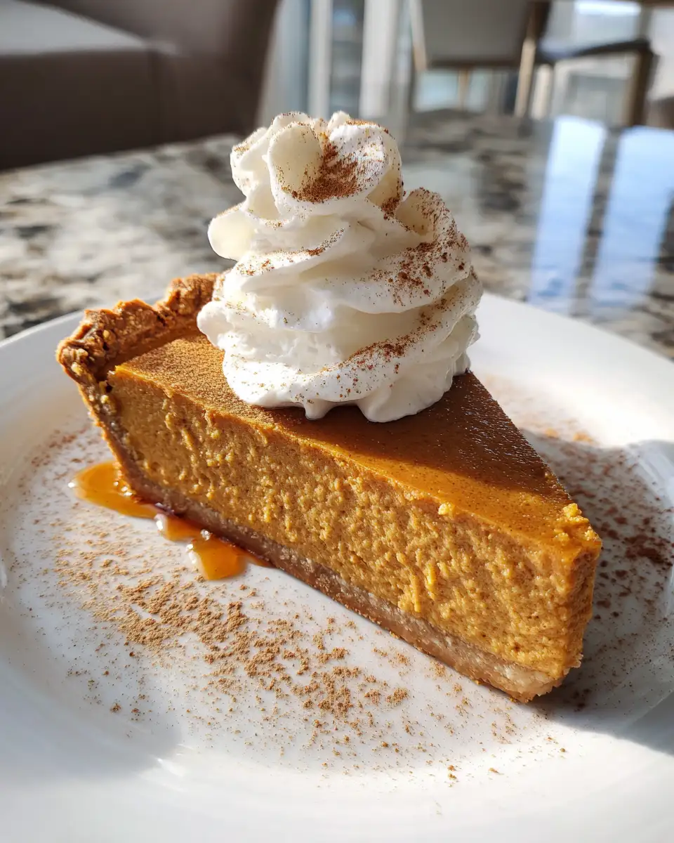 Irresistible Vanilla Bean Pumpkin Pie Recipe to Savor This Fall - Featured Image
