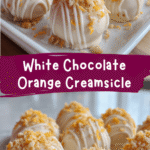 Indulge in Decadence with White Chocolate Orange Creamsicle Truffles
