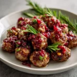 Best Christmas Cranberry Meatballs That Will Steal the Holiday Show - Featured Image