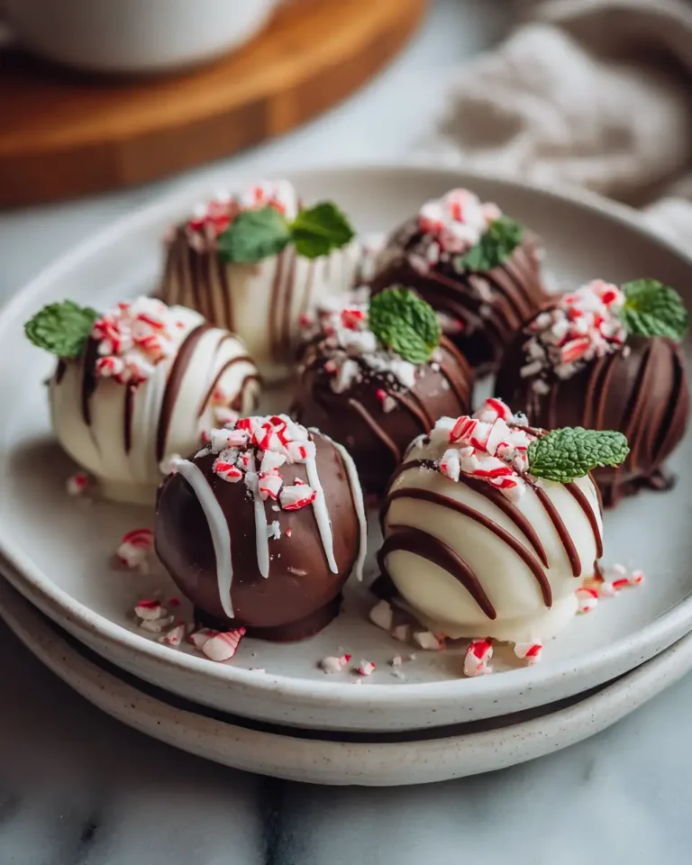 Irresistible Delicious Peppermint Truffles with Cream Cheese You Have to Try - Featured Image