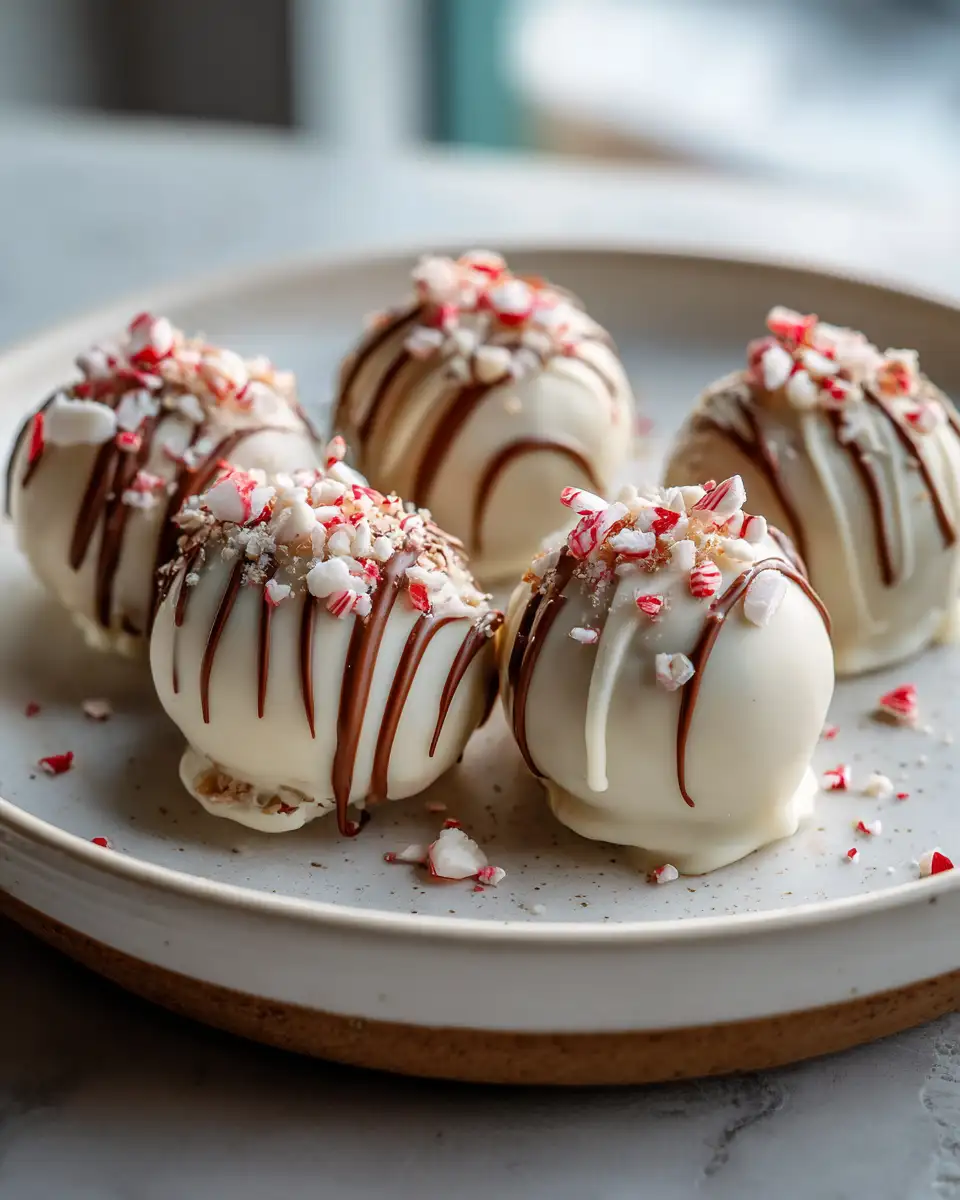 Final dish - Irresistible Delicious Peppermint Truffles with Cream Cheese You Have to Try