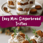 Delight in Easy Mini Gingerbread Trifles for a Festive Treat