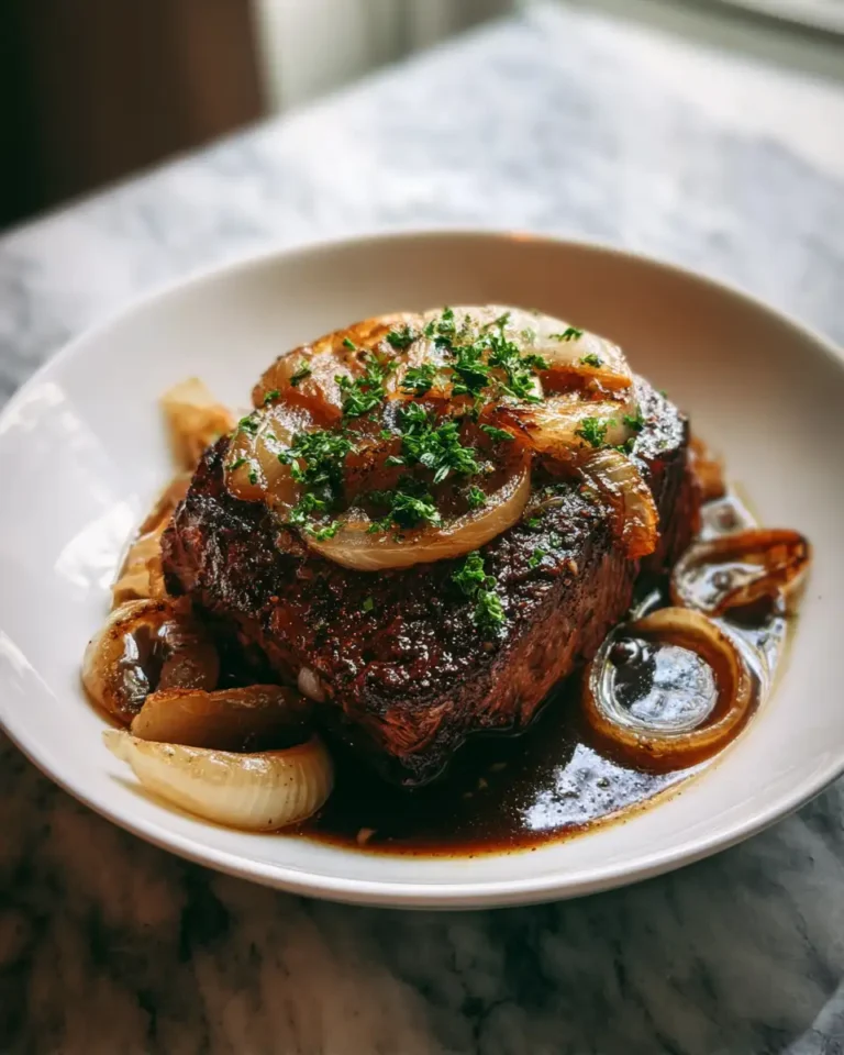 Easy Slow Cooker French Onion Roast Recipe for Effortless Flavor - Featured Image