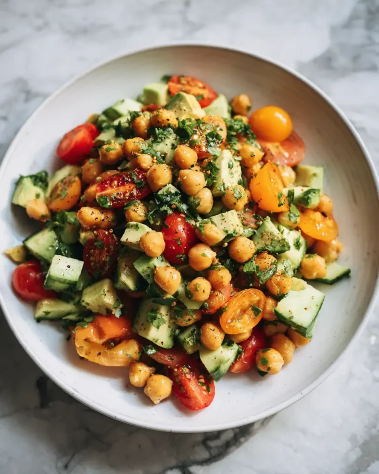 Fresh and Flavorful Chickpea Avocado Salad to Brighten Your Day - Featured Image