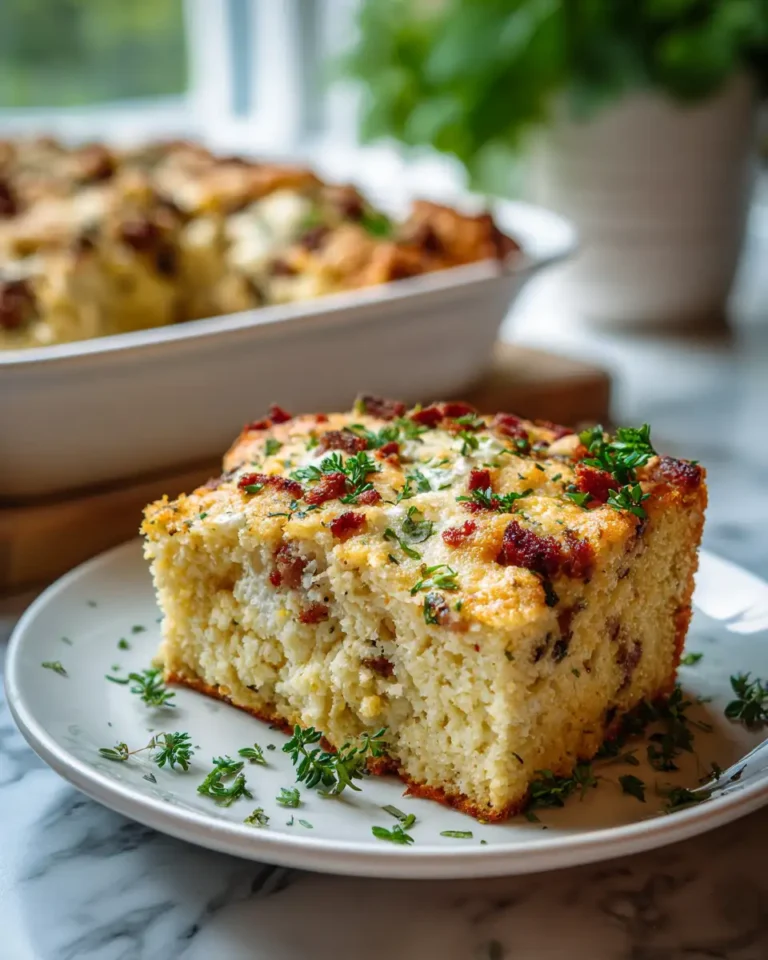 Hearty Southern Loaded Cornbread Casserole That Will Warm Your Soul - Featured Image
