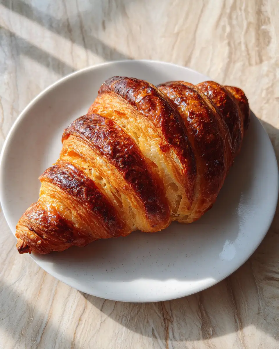 Final dish - Master the Art of the Homemade French Croissant with This Simple Recipe