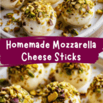 Crispy and Gooey Homemade Mozzarella Cheese Sticks You Need to Try