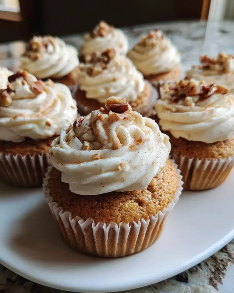 Irresistible Banana Cinnamon Pecan Cupcakes That Will Steal Your Heart - Featured Image