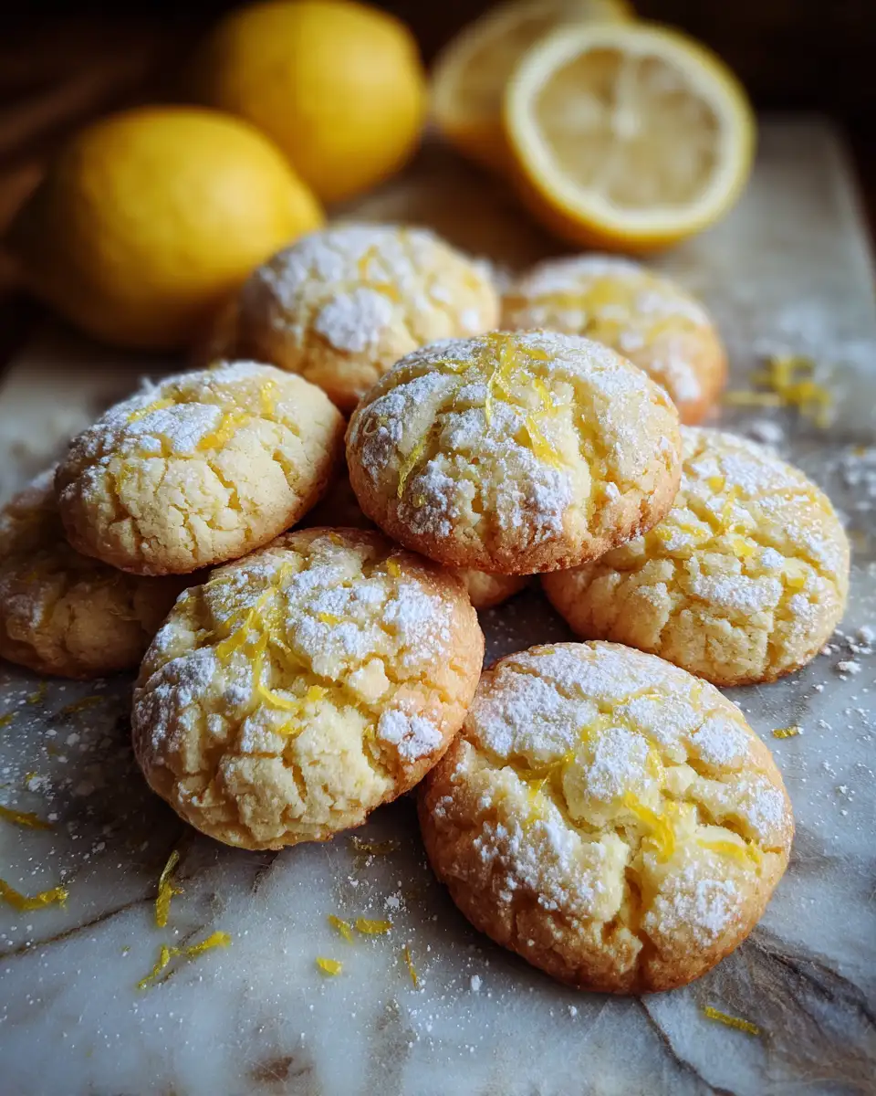 Final dish - Irresistibly Soft and Zesty Lemon Cookies You Have to Try