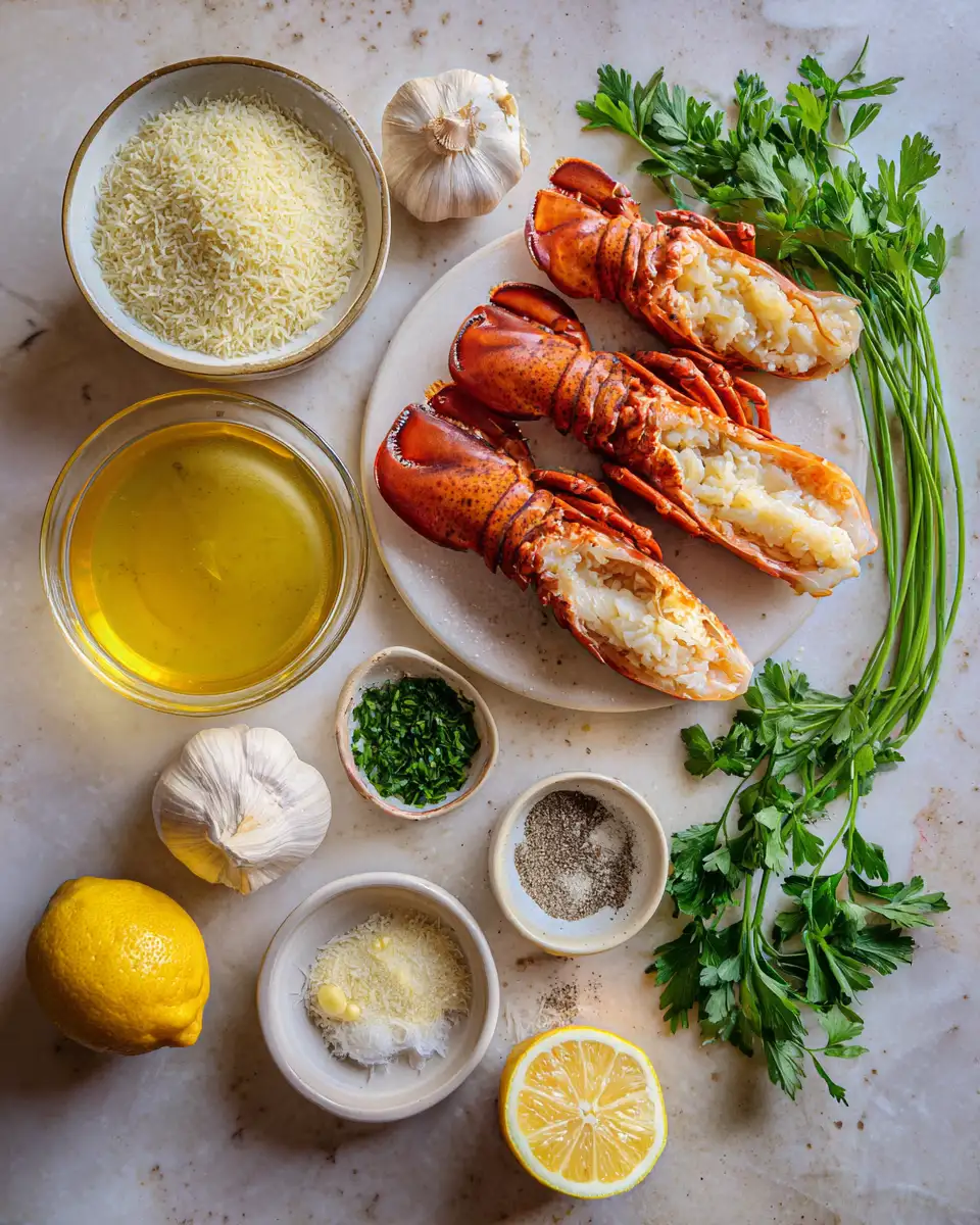 Ingredients for Creamy Lemon Butter Lobster Risotto That Will Wow Your Taste Buds