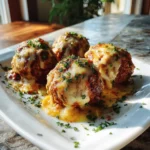 Mac Cheese Stuffed Meatball Bombs That Will Blow Your Taste Buds Away - Featured Image