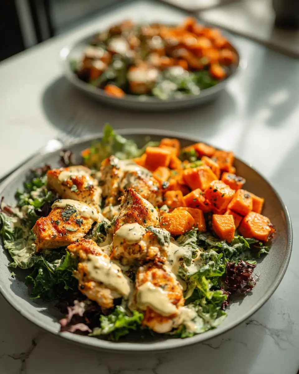 Maple Dijon Chicken and Sweet Potato Bowls The Perfect Flavor-Packed Meal - Featured Image