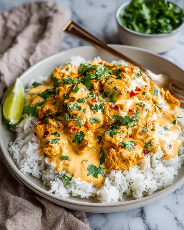 Irresistible Mexican Chicken with Creamy Cheese Sauce Recipe - Featured Image