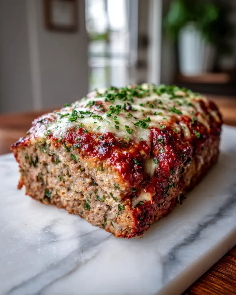 Mouthwatering Garlic Parmesan Meatloaf Recipe That Will Steal the Show - Featured Image