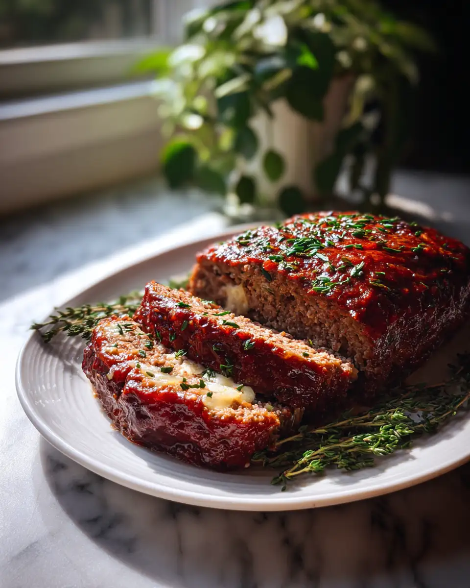 Mouthwatering Garlic Parmesan Meatloaf Recipe That Will Steal the Show 7 Final dish - Mouthwatering Garlic Parmesan Meatloaf Recipe That Will Steal the Show