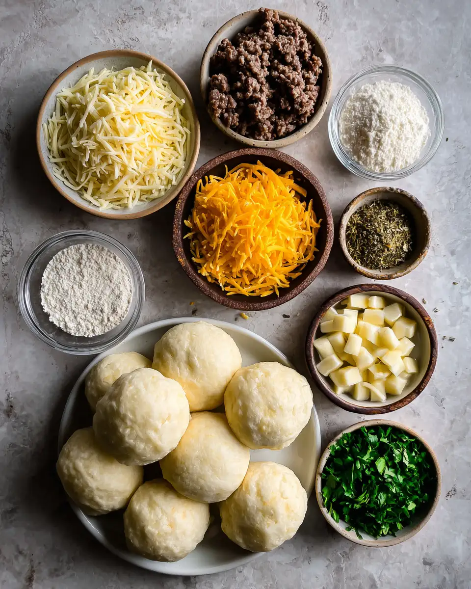 Ingredients for Peach Cobbler Cake Meets Spicy Jalapeño Popper Soup A Flavor Explosion