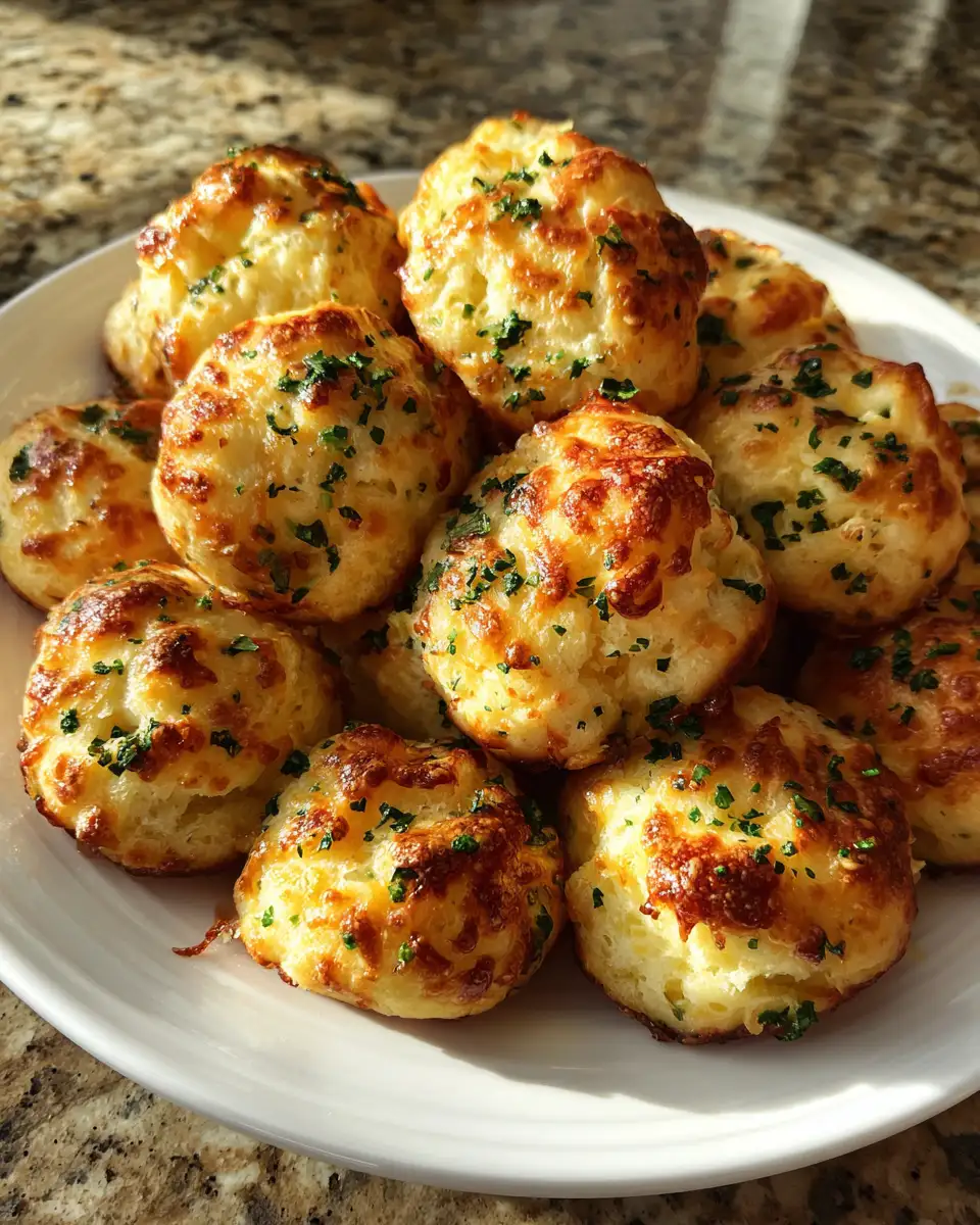 Final dish - Irresistible Pillsbury Biscuit Garlic Butter Cheese Bombs You Need to Try