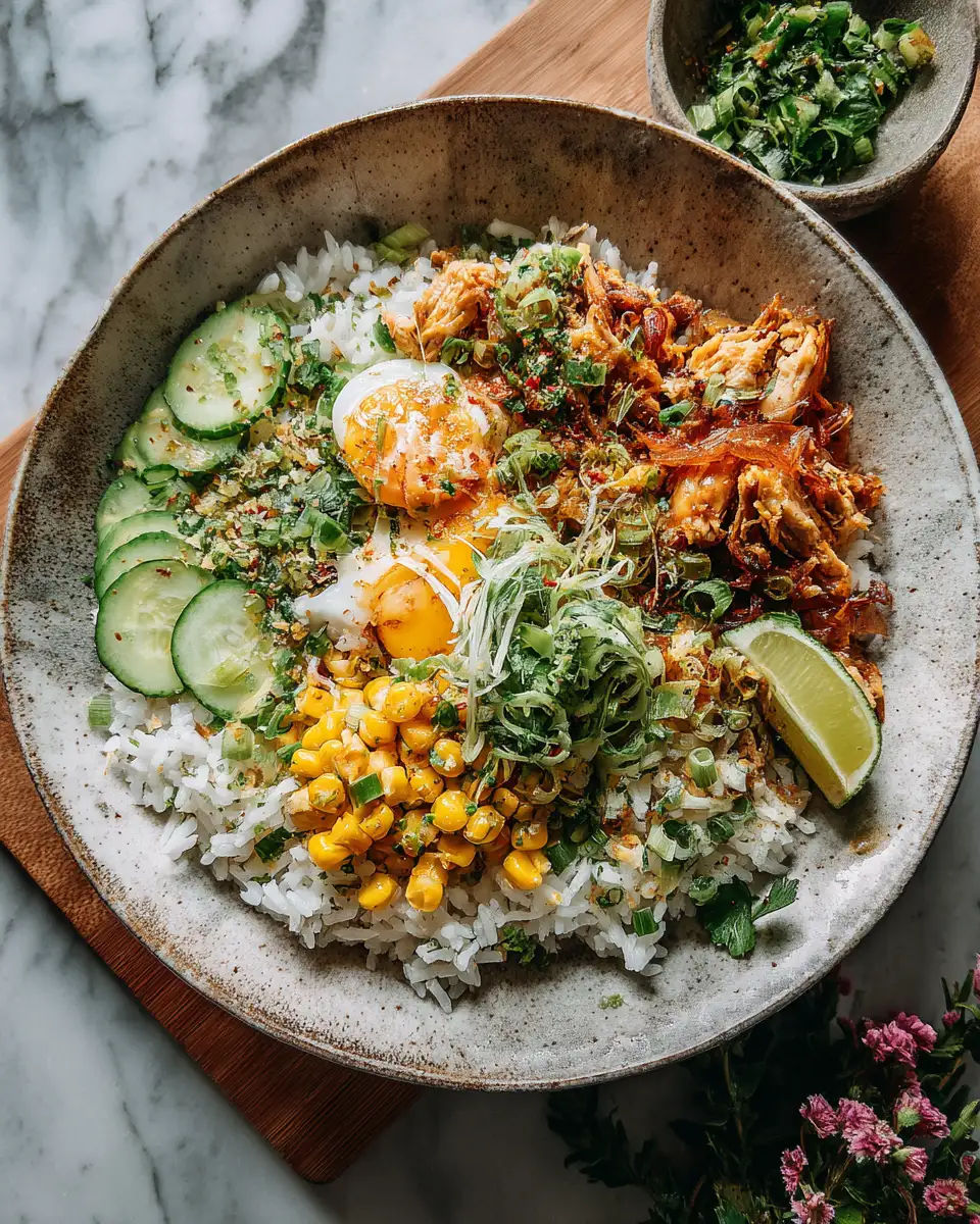 Savory Chicken Rice Bowl with a Flavorful Street Corn Twist - Featured Image