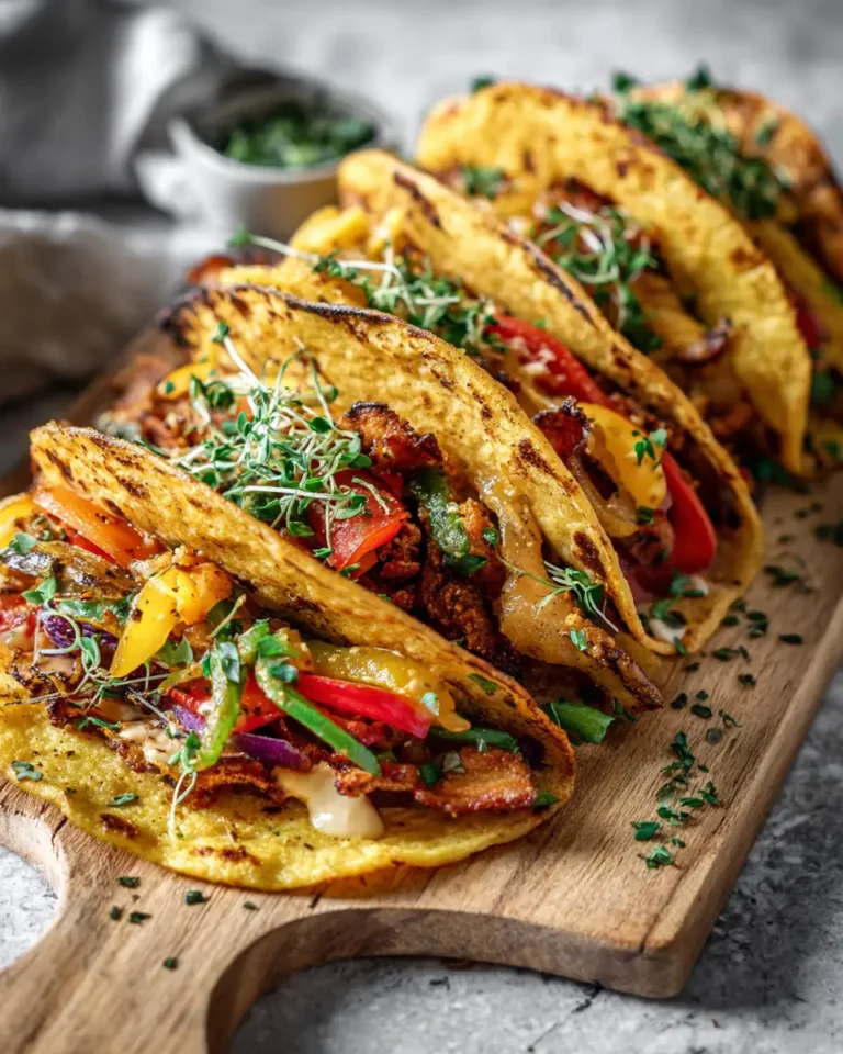 Savory Pancake Tacos Recipe That Will Transform Your Breakfast Game - Featured Image