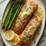 Sheet Pan Lemon Garlic Butter Salmon Recipe for Effortless Dinner Delight - Featured Image
