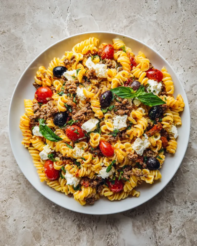 Taco Pasta Salad Recipe That Will Spice Up Your Summer Meals - Featured Image